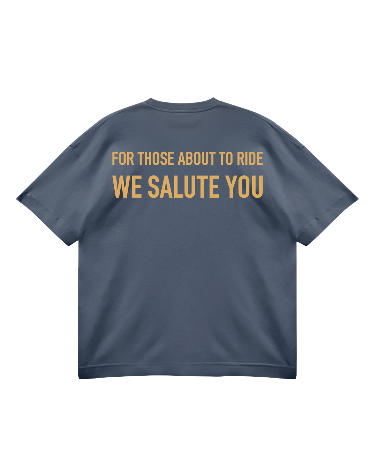 Camiseta Basic Oversized - We Salute You