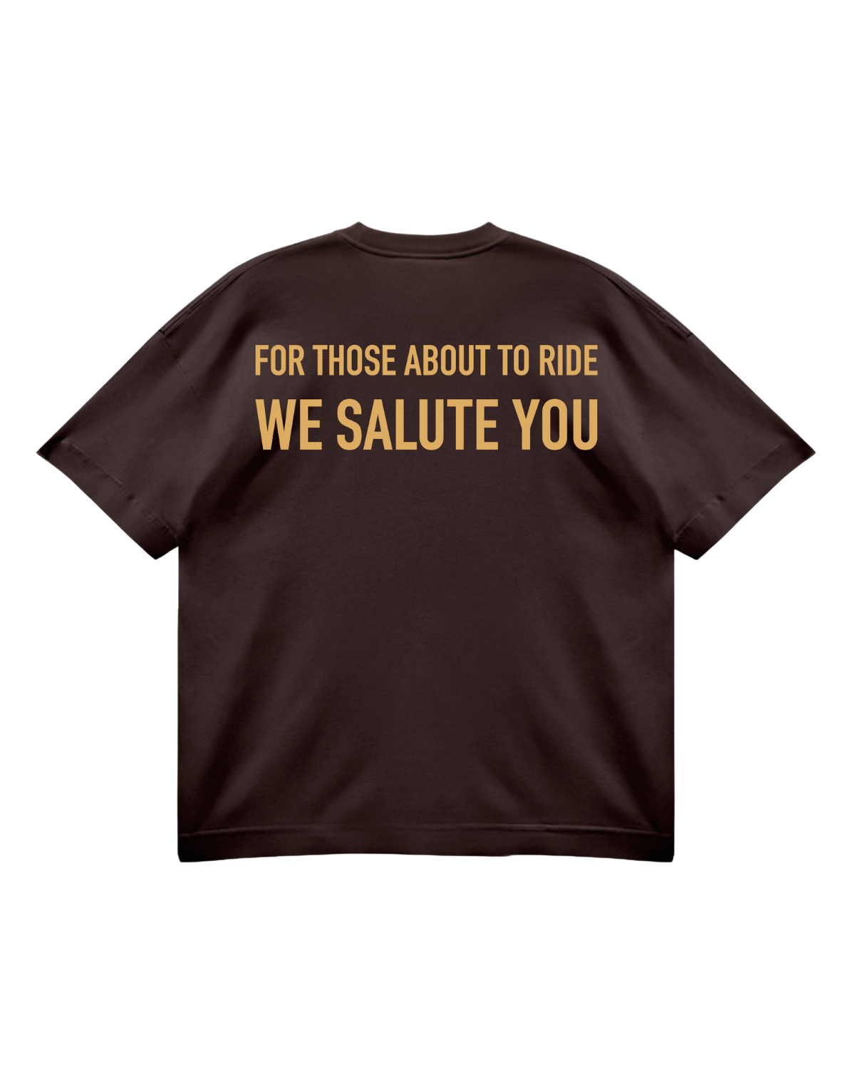 Camiseta Basic Oversized - We Salute You