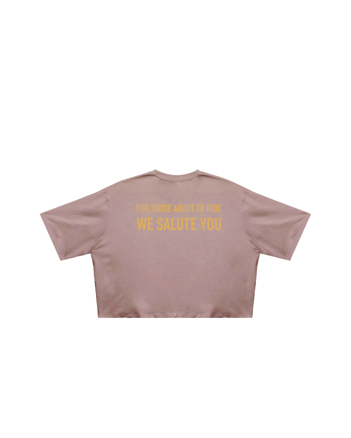 Cropped Ladyback - We Salute You