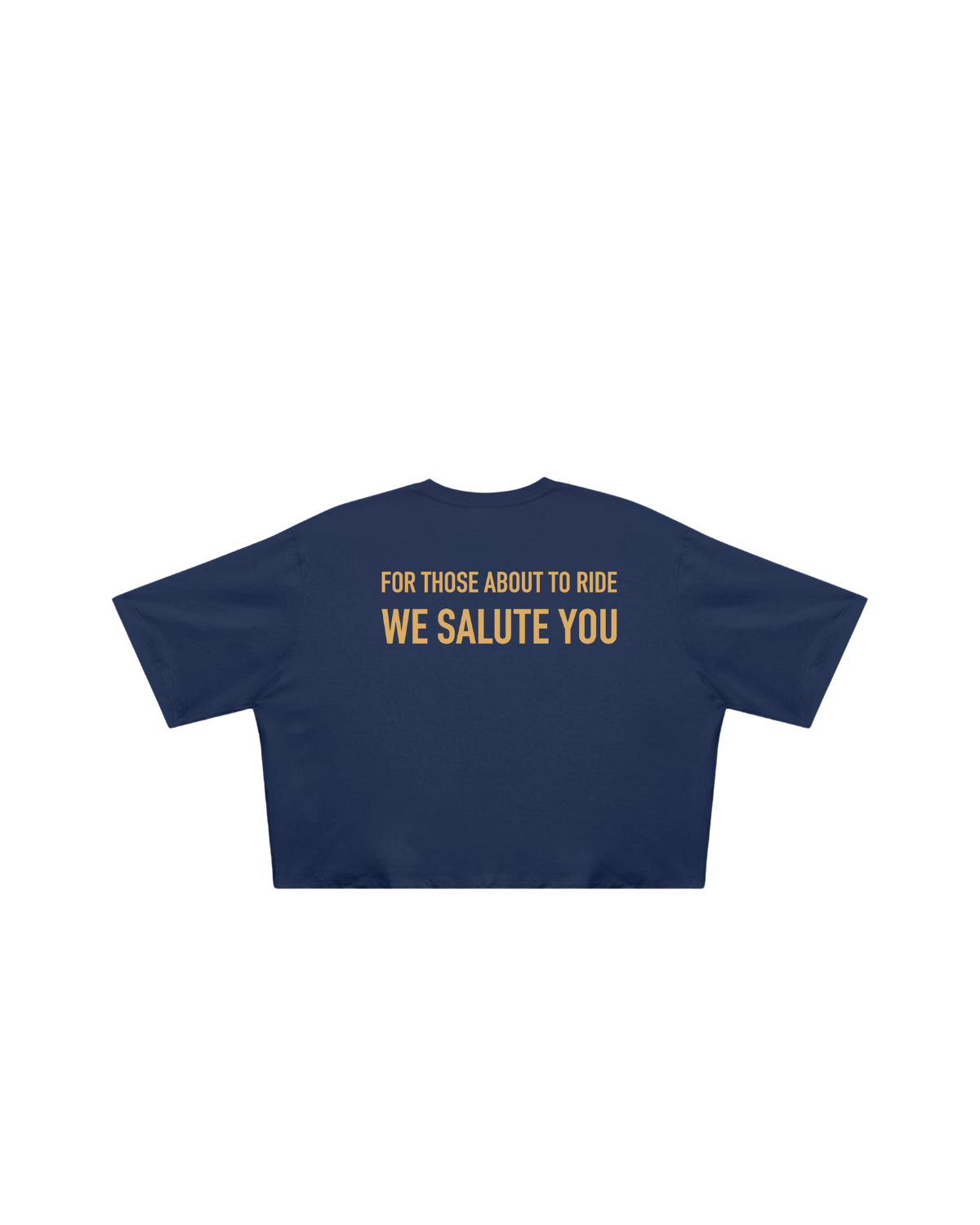 Cropped Ladyback - We Salute You