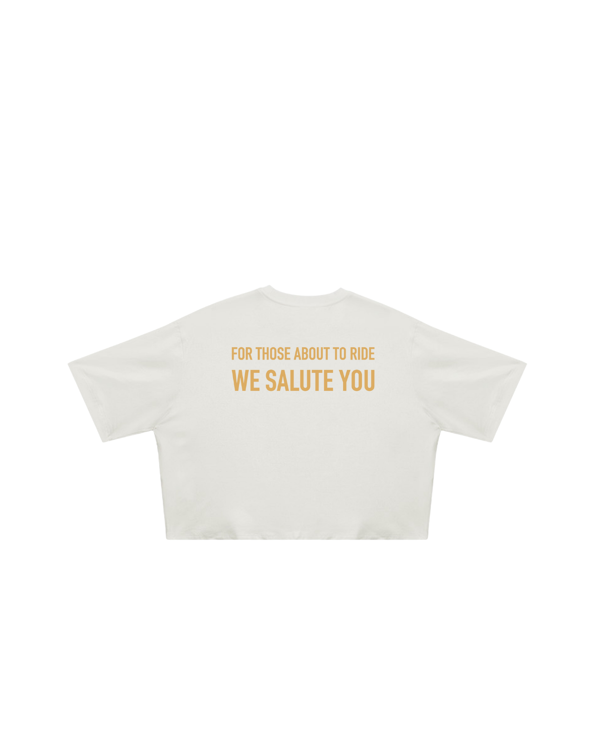 Cropped Ladyback - We Salute You