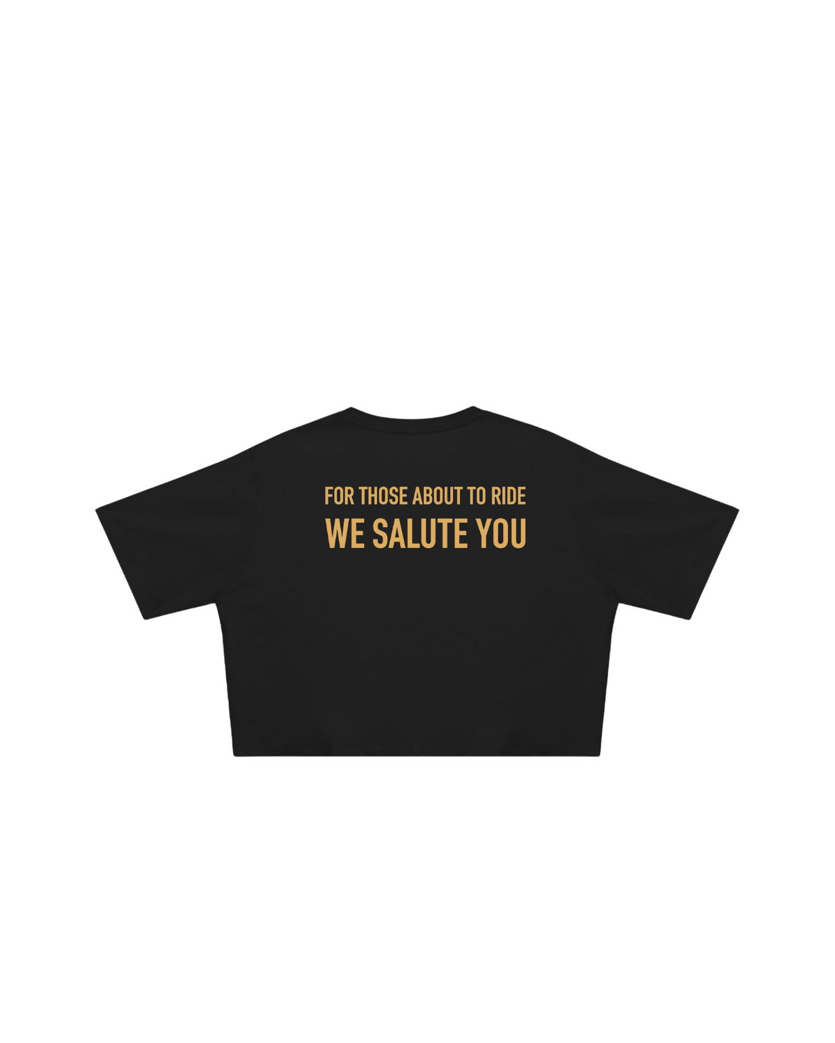 Cropped Ladyback - We Salute You