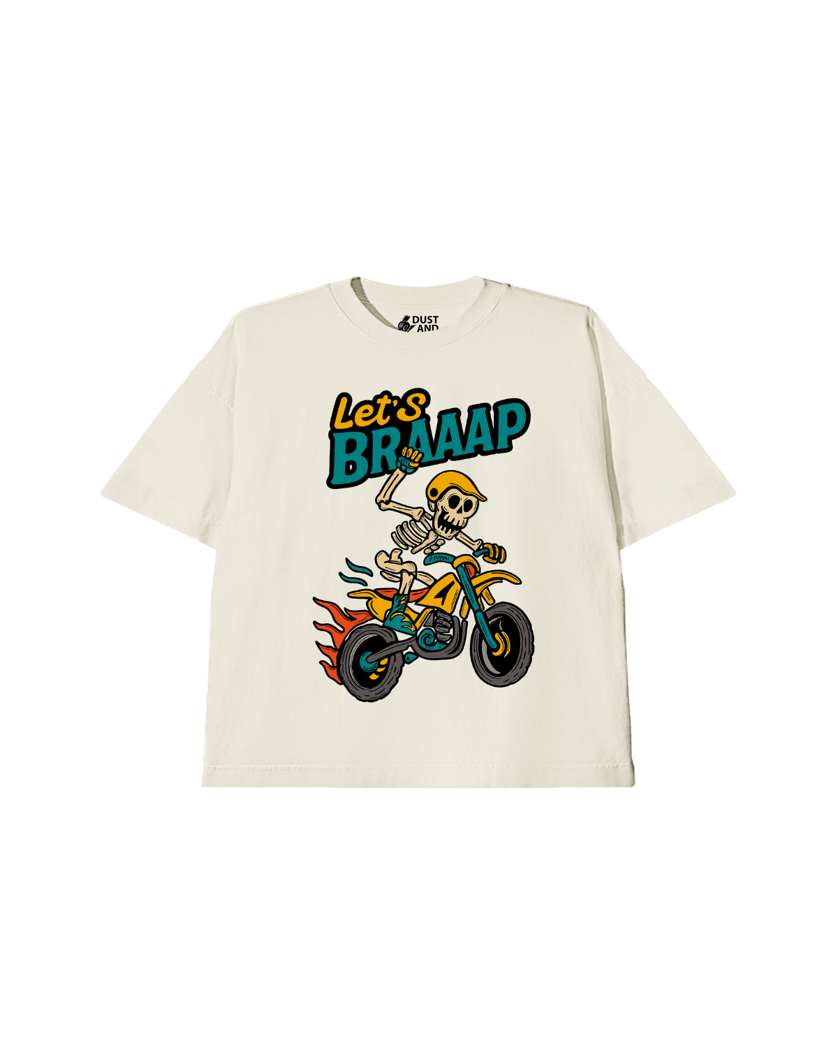 Dust and Bones - CAMISETA HEAVY OVERSIZED INFANTIL - LETS BRAAP