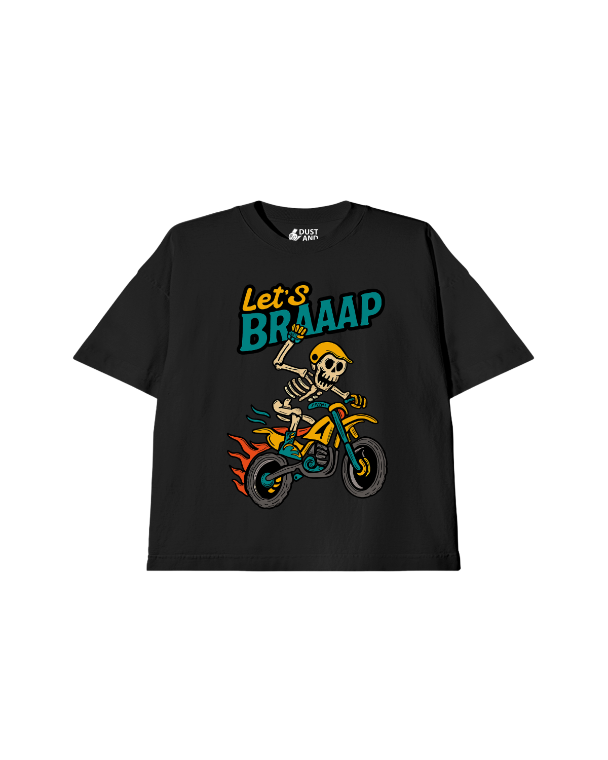 Camiseta Heavy Oversized Infantil - Lets Braap