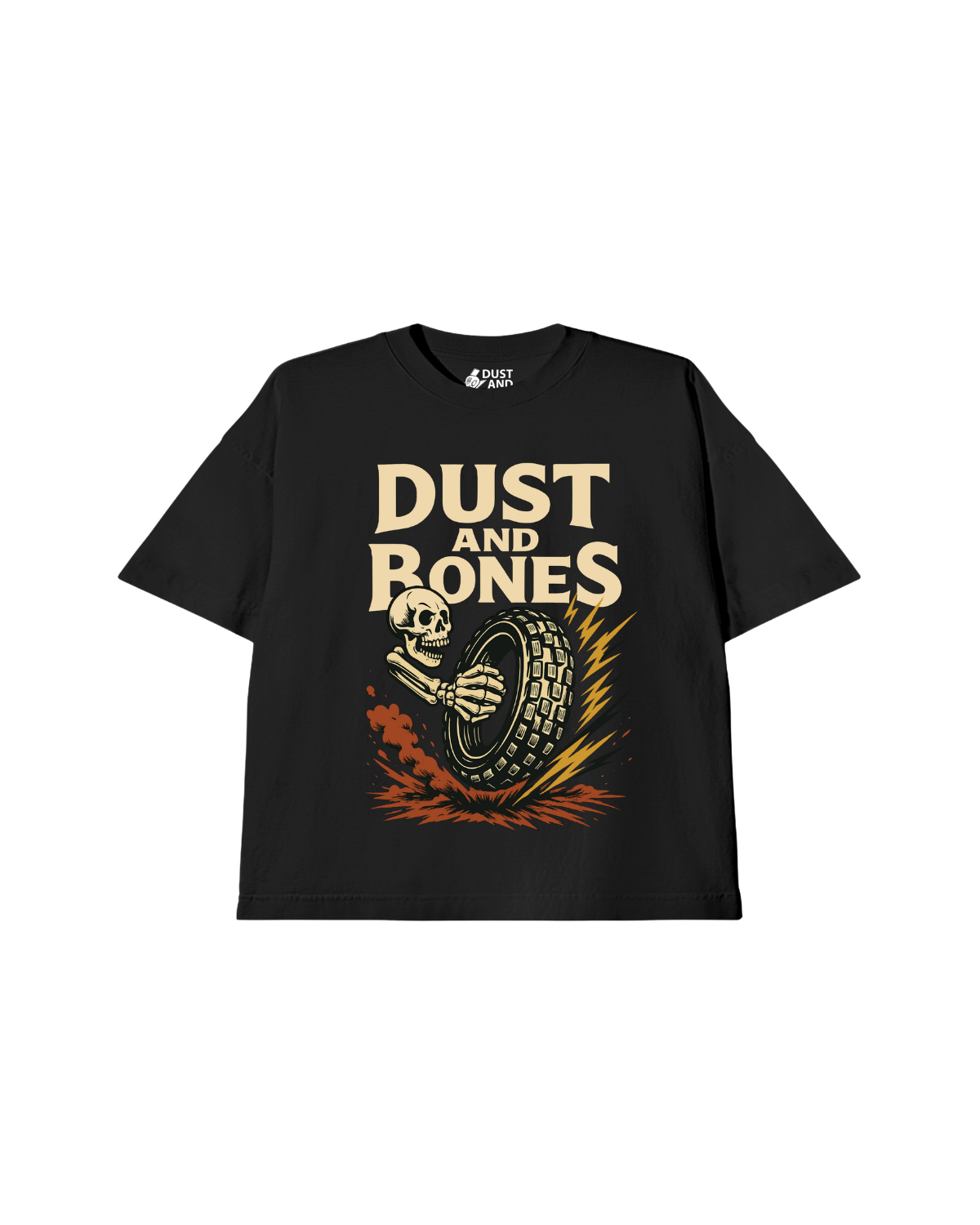 Camiseta Heavy Oversized Infantil - Skull Track